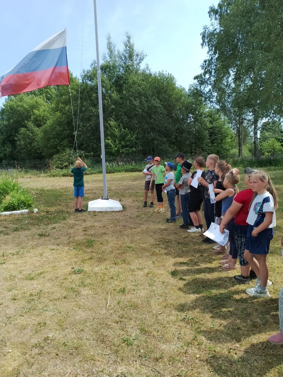 Закрытие летнего лагеря